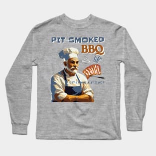 Pit-Smoked BBQ Life Long Sleeve T-Shirt